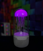 Bluetooth Speaker With Jellyfish Table Lamp জেলফিস টেবিল ল্যাম - Image 3