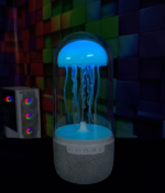Bluetooth Speaker With Jellyfish Table Lamp জেলফিস টেবিল ল্যাম - Image 4